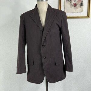 Issey Miyake Men Striped 2006 Cotton Blazer